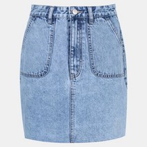 인디고뱅크 여성 패치포켓 3부 스커트(2Color) IBSK20401