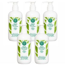 꽃을든남자 스킨샤워 클렌징 500ml 녹차, 5개