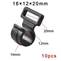 텐트트레일러 차량용 풀타프 커버 카라반 트럭 트레일러캠핑 hook pole c for, 16 20 12mm