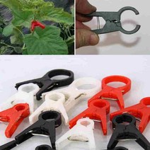 작물집게 오이집게 토마토 호박집게 고추망 콩망 넝쿨 원예 유인줄 농사용, 레드3.0
