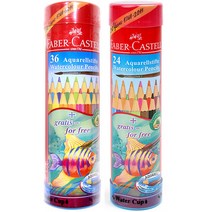 파버카스텔 라운드 색연필 세트, 12색 수채 라운드, 12색