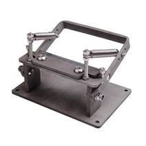 Ursmart 가죽 분배기 Skiving 기계 장치 키트 Skiver Leathercraft 재봉 도구, 20x14cm, 스테인레스 스틸, 블랙