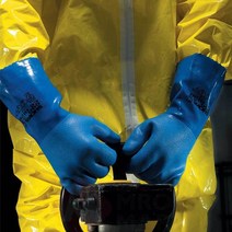 쇼와 내화학성장갑 PVC 내유 내화학 장갑 내산장갑, 기본