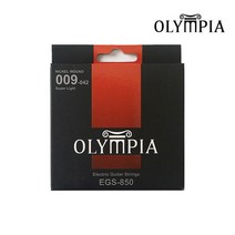 (지엠뮤직_일렉기타줄) Olympia EGS-850 베스트셀러 올림피아Set 현세트