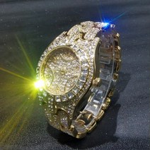 힙합시계 럭셔리 여성 시계 다이얼 iced out square 시계 여성 남자명품시계