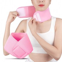 목주름 보습밴드 목주름밴드 넥패치 리프팅밴드 넥밴드 주름패치 넥관리 젤마스크 마스크팩 KK415, 모든피부, 목주름 방지 밴드_핑크