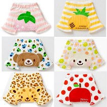 메이커키즈 과일n동물 반바지 스패츠 8종1택 6-24개월 202148