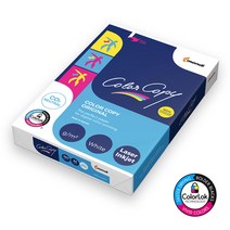 몬디 ColorCopy 복사용지 A4용지 160g 100매 소포장 백색 ColorLok 특수표면 정밀평탄도 탄소중립, 단품