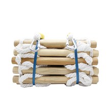수직구조대 고층 건물 피난구 구비 사다리 피난 견고, 통나무 간격 40CM/3m