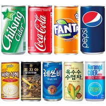 [도매] 음료수 코카콜라 190 30 제로 펩시 칠성 사이다 과수원 업소용 캔음료 옵션, 팩음료_과수원 오렌지 190ml 24팩