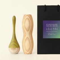 아트박스/스튜디오블랭크 기프트박스 A GIFTBOX A, 안마봉 타피 초코/땅콩베개 원목