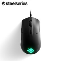 스틸시리즈 Rival 3 RGB 게이밍 유선 마우스, 혼합색상, M-00018
