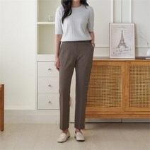 브이와이 VY 여자 앞선 주머니 FW 오피스룩 슬림핏 슬랙스
