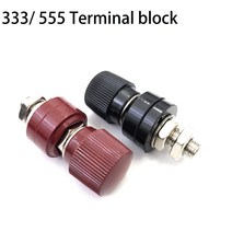 큐브 마그네틱 자석 선수용 고급형1Pcs 6MM 8MM Copper Posts 333 555 Terminal Blocks Power Supply Weldi, 02 555 Red