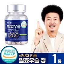 우슬 복합물 1200 우슬정 식약청 인증 HACCP 윤택, 1개, 90정
