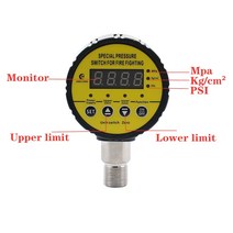 HC-Y810 220 AC 1MPA 유압 공기 압축기 디지털 스위치 x 1.5 G1/2 맞춤형, 04 thread G3-8, 16 0-40Mpa