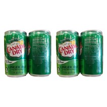 Canada dry 캐나다드라이 진저 에일 Ginger Ale 6개입 221ml, 2팩