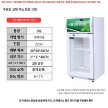 찜질방 음료수 냉장고 사우나 마트 소형 탕비실 주류, 404080cm 기본 흰색