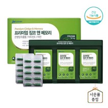 뇌 에 좋은 영양제 두뇌 건강 기억력 감퇴 인지력 개선 혈액순환 혈관 인지질 혈행개선 비타민E 아연 징코 은행잎 추출물 추천 식약처 인증, 징코영양제 3박스(9개)