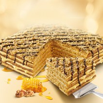 말렌카 허니 케이크 800g 3종 초코 호두 레몬 꿀케이크, 코코아(초코)