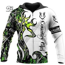 밀리터리 Newfashion 국가 소녀 사냥꾼 사슴 사냥 위장 문신 풀오버 tracksuit 스웨터 남성여성 3dprint 후드 s19