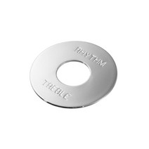 [] Allparts 모든 부품 AP-0663-010 Chrome Metal Rhythm Treble Ring 6550