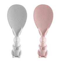 일본 밥솥 비스틱 2 개 일본 환경 주방 툴 식기, 08 1pc white 1pc pink