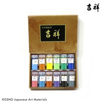 길상 석채 물감 12색세트