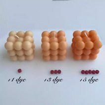 밀랍초 천연 캔들공방 만들기 12 색 양초 염료 Diy 향초 만들기 안료 플레이크 콩 왁스 컬러 블록 30 곡물, 08 8