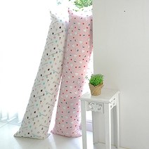 찬미디자인 여름 인견 바디필로우 딸기토끼, 핑크