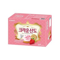 크라운제과 크라운산도 딸기크림 323g 과자, 1개