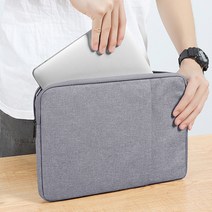 태블릿 갤럭시탭 가방 갤럭시북 파우치 수납 서류 케이스 슬리브 포켓 LG그램 맥북, 블랙