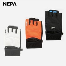 [네파] _NC송파점 공용 손바닥에 샤무드 패치 및 논슬립 실리콘 프린트를 적용하여 내구성 및 그립감 강화한 N.T.C 반장갑 등산글러브 7JD8112 SP, 오랜지(F05)