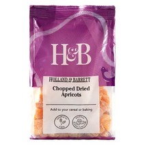 Holland & Barrett H&B 홀랜드앤바렛 자른 건살구 225g 아프리콧 Chopped Dried, 1개
