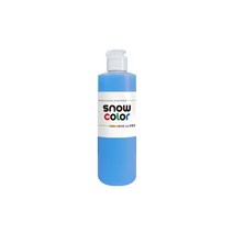 스노우물감 250ml 낱색 스노우키즈 유아 아기 놀이 핑거 형광 페인팅 블랙라이트 촉감놀이 물감놀이 형광놀이 미술놀이, (블루), 1개