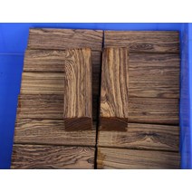 Bocote-목재 그립 블랭크 120x40x30mm 나이프 핸들 재질, 한개옵션0
