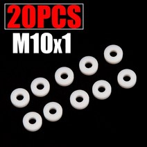 pcp pneumatics m8 m10 air seal washer ptfe 씰링 o-링 가스켓 고압 미니 게이지 커플러 소켓, m10 ptfe x20pcs