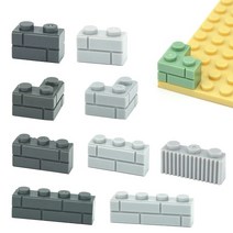 성인레고 중국 레고 커스텀 키링 두꺼운 벽 피규어 벽돌 호환 98283 15533 diy 1x2 1x3 1x4 1 2 도트 빌딩 블록 교육용 주택 건설 완구, 없음