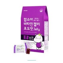 함소아 비타민 젤리 포도, 2.5g, 100개