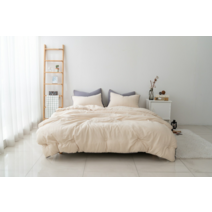 아나이스(더센트럴) 더센트럴 아나이스 몽이 덤블 워싱 싱글차렵이불세트 퀸차렵이불세트 밴딩K패드세트 밴딩KK패드세트, K set