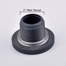 1/2 quot;~ 암나사 PVC 파이프 볼 밸브 소켓 수족관 어항 배수 복합 ABS 조인트 연결 PPR 거치대, [01] 1pc, [06] 2-2 Inch