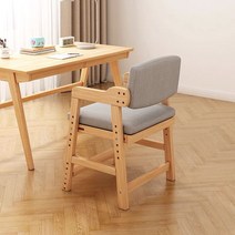 어린이 높이조절 의자 원목 식탁의자 아동 초등 의자, [05] 6단 조절 가능 영 그린