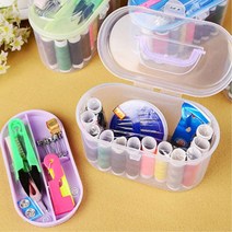 안입는옷리폼 청바지수선 바느질함세트 버눌살 재봉사 DIY 전통 가정용 부자재 클래식, 상세페이지참조, 9종바느질함세트