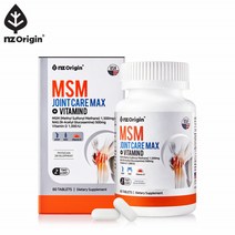 프리미엄 msm 엠에스엠 + nag 비타민d 보스웰리아 초록입홍합 관절 상어연골 조인트 영양제, 60개입, 1개