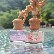 해피미니스 차량용 미니 디퓨저 만들기 diy 세트 걸이형 커플선물 취미생활 키트, 오렌지, 라튤립