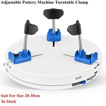 기타전동공구/정밀기계 도자기 휠 홀더 클립 도자기 기계 턴테이블 폴리머 스크래핑 모델링 수리 도구 도자기 휠 액세서리, Pottery Wheel Clip