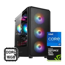 인텔 코어 i7 GTX 1060 500GB 16GB 고용량 게이밍 중고 본체