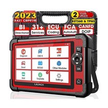 LAUNCH X431 CRP919E Elite OBD2 스캐너 2023 양방향 스캔 도구 CANFD DoIP 31+ 서비스 ECU 코딩 전체 시스템 진단 FCA 자동 인증 키 프로