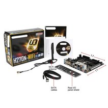 호환 보드 모듈 부품 개발 GIGABYTE GA-H270N-WIFI rev. 1.0 LGA 1151 인텔 H270 hdmi SATA 6 Gb/s USB 3.1 미니 ITX 마더보드