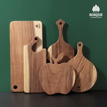 보스퀘 통원목 식기 플레이팅 도마 고급, 04. 보스퀘 원목도마 핸들 (중)